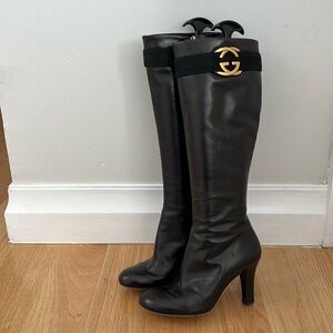 Gucci black size 36 boots